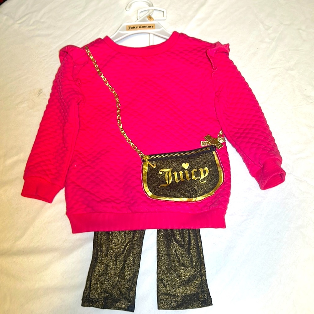Juicy Couture Sweater & Tights matching set